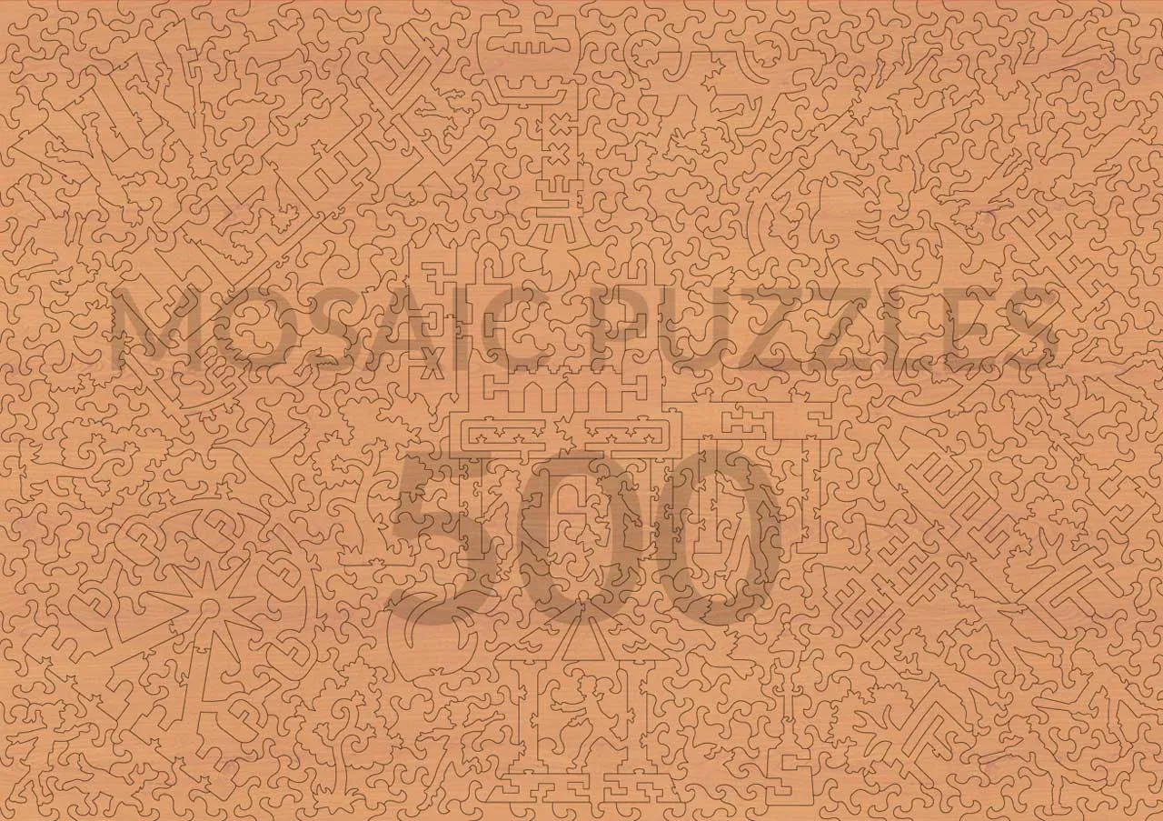 Mosaic Puzzles Pathways of Atlanta puzzle 250 piese oraș