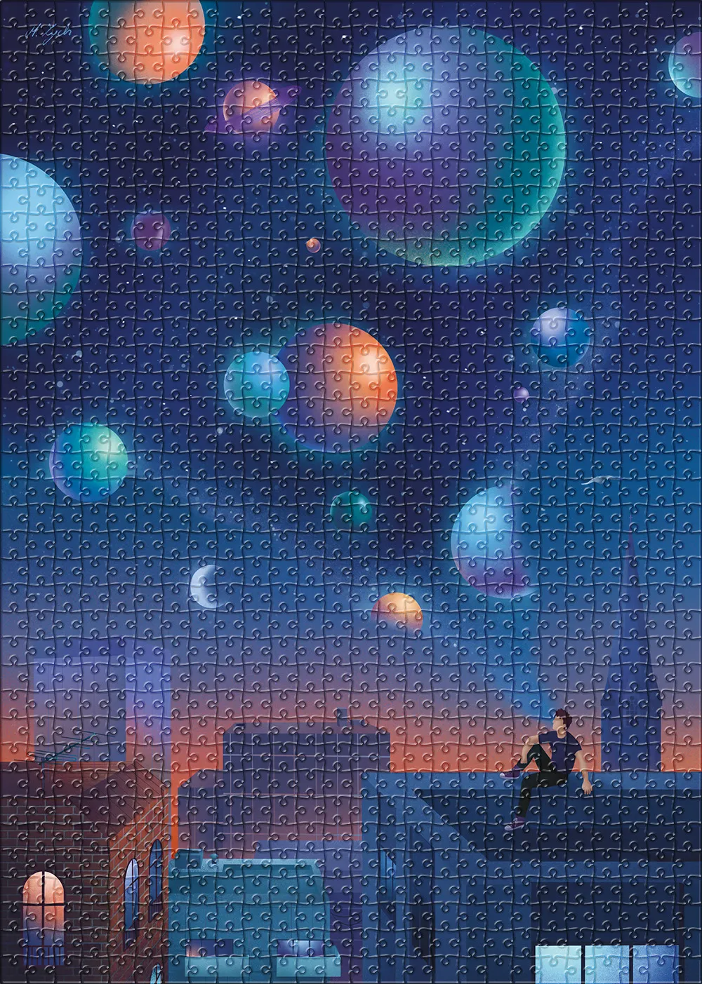 Muno Puzzle Cosmic Boy puzzle 1000 piese cosmic