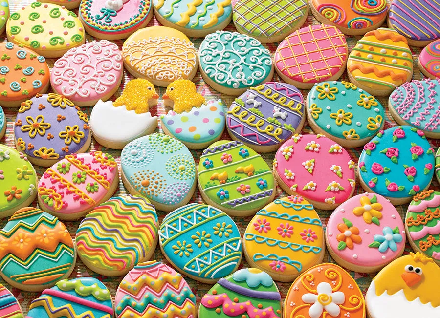 Cobble Hill Easter Cookies puzzle 500 piese fursecuri