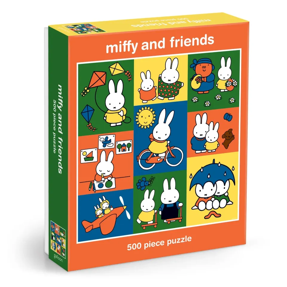 Mudpuppy Miffy and Friends puzzle 500 piese 50x50 cm
