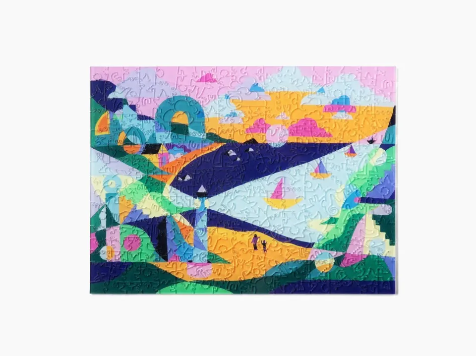 Eklektik Pieces Lighthouse puzzle 265 piese far oceanic