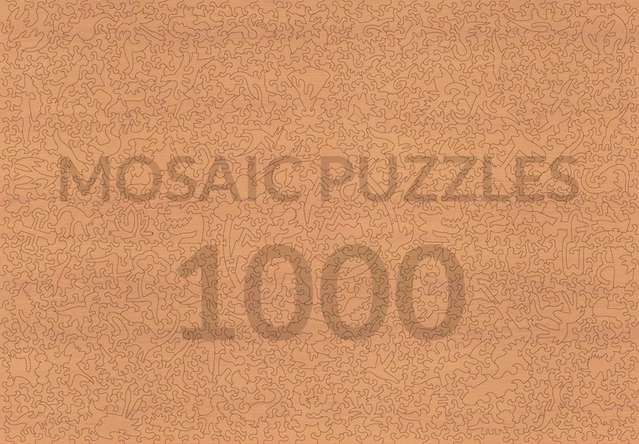 Mosaic Puzzles Dinosaurs by Ceci New York puzzle lemn 500 piese dinozauri