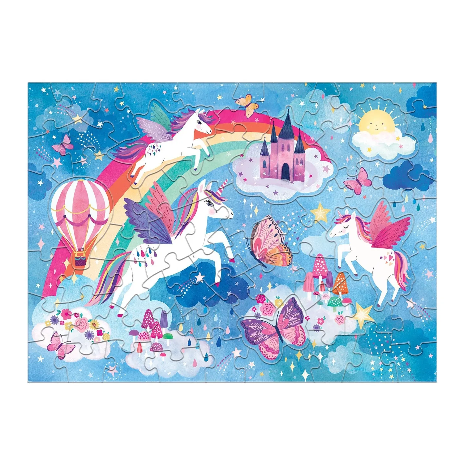 Mudpuppy Unicorn Dreams puzzle 60 piese parfumat 38x28 cm