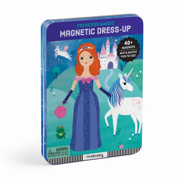 Mudpuppy Princess Magic joc magnetic printese 3 planse