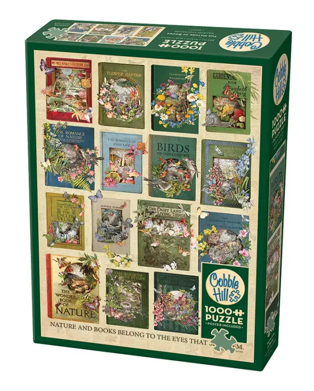 Cobble Hill The Nature of Books puzzle 1000 carti