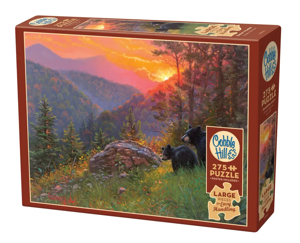 Cobble Hill Easy Handling Bright Moment puzzle 275 piese ursi