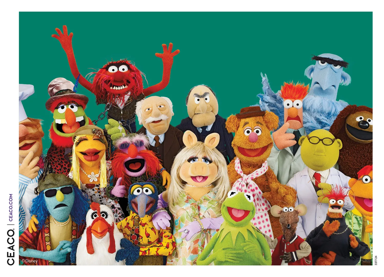 Ceaco The Muppets puzzle 1000 piese personaje Disney