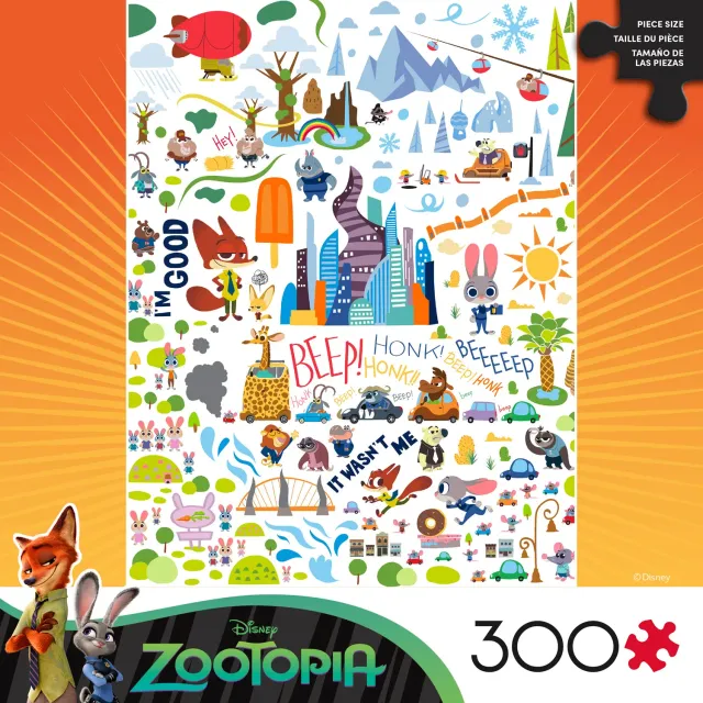 Ceaco Zootopia Poster puzzle 300 piese mari Disney