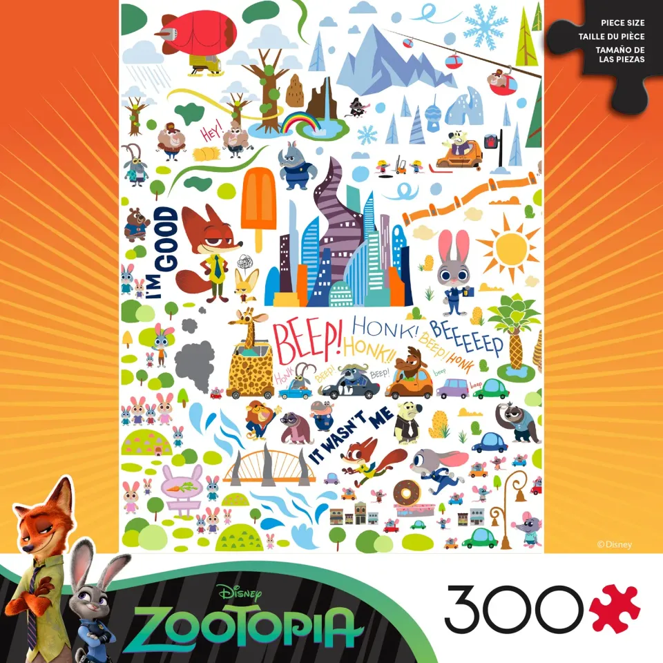 Ceaco Zootopia Poster puzzle 300 piese mari Disney