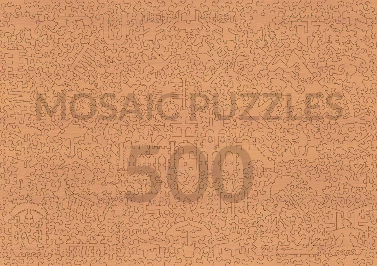 Mosaic Puzzles Morning View Santorini puzzle 100 piese Grecia