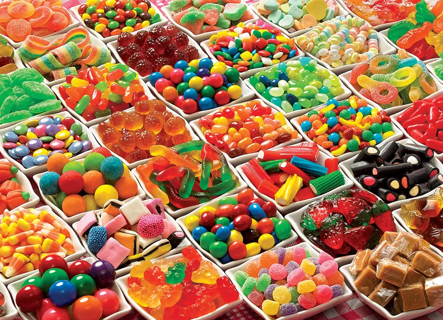 Cobble Hill Sugar Overload puzzle 1000 piese dulciuri