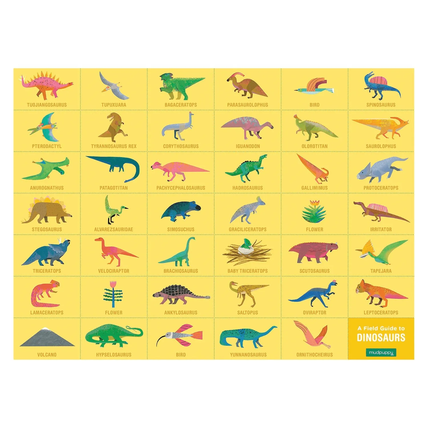 Mudpuppy Dinosaurs Search Find puzzle 64 piese