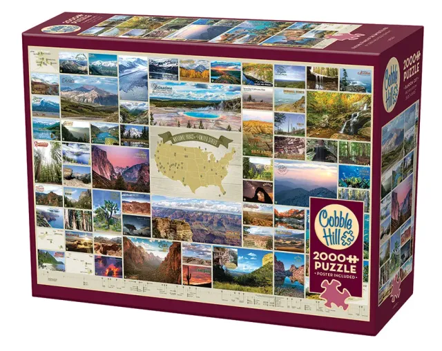 Cobble Hill National Parks puzzle 2000 piese colaj SUA