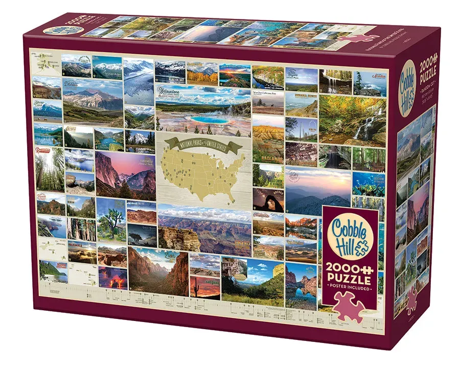 Cobble Hill National Parks puzzle 2000 piese colaj SUA