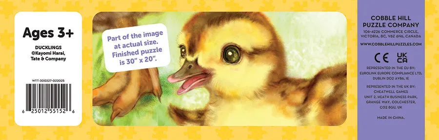 Cobble Hill Ducklings puzzle podea 35 piese rătute