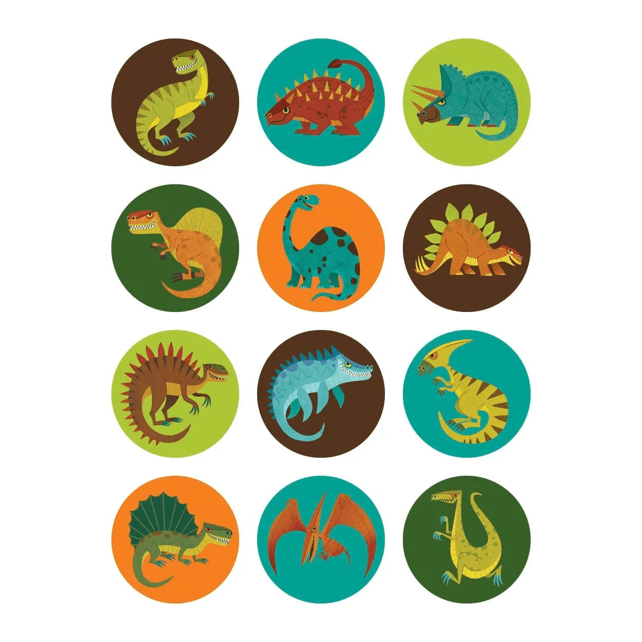 Mudpuppy Mighty Dinosaurs joc memorie mini 24 piese dinozauri