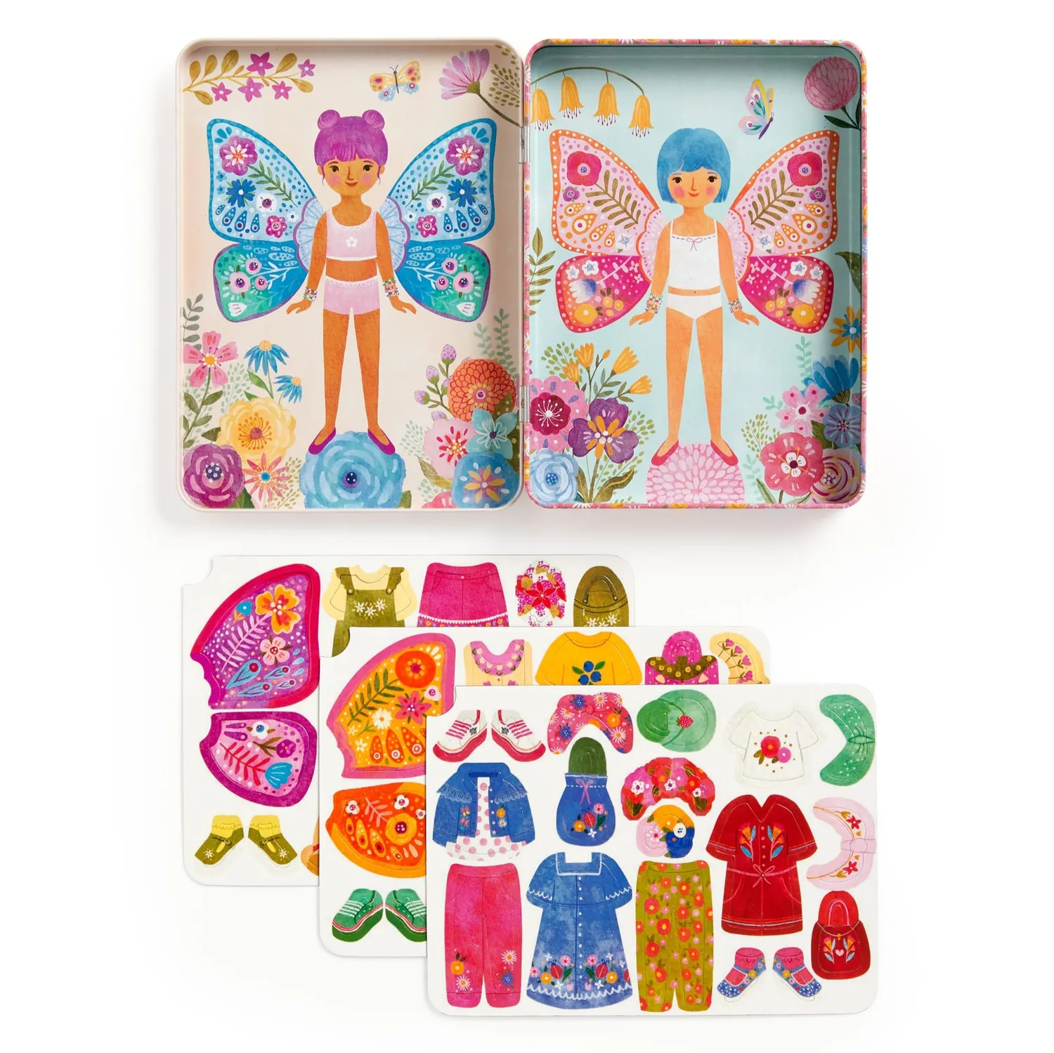 Mudpuppy Butterfly Bliss joc magnetic 40+ magneti