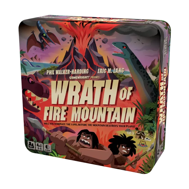 Joc strategie Gamewright Wrath of Fire Mountain 2-4 jucători