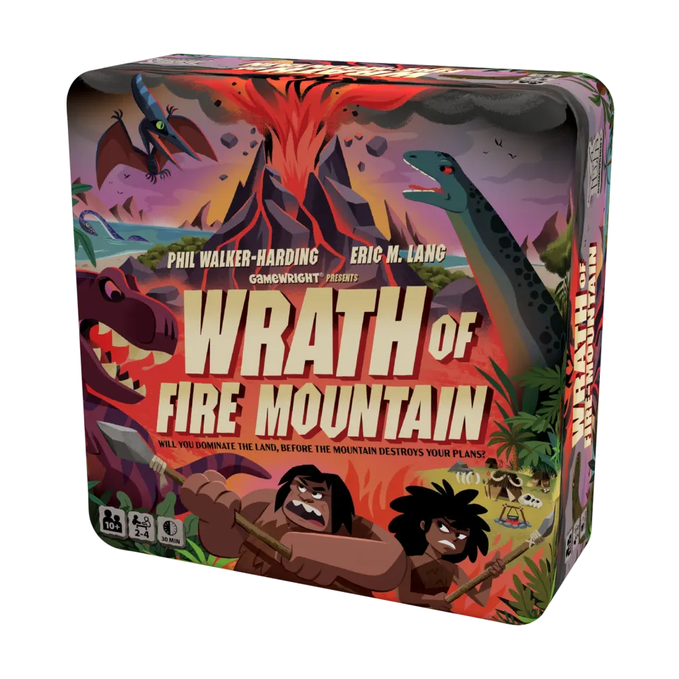 Joc strategie Gamewright Wrath of Fire Mountain 2-4 jucători