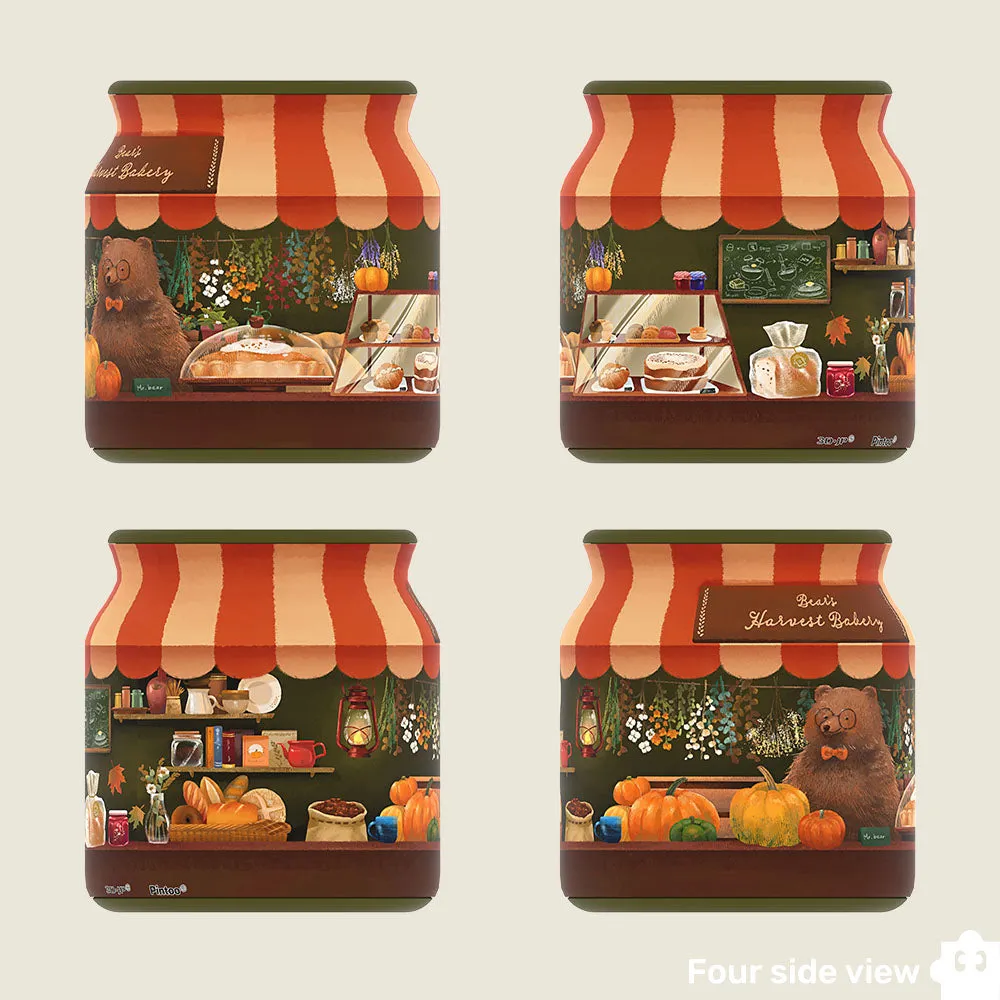 PieceRelax BB1038 puzzle borcan Bear's Harvest Bakery dovleac