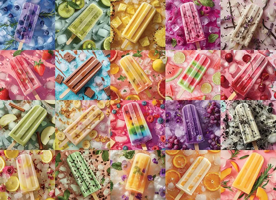 Cobble Hill Ice Lollies puzzle 500 piese inghetata
