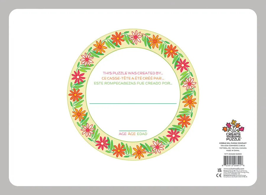 Cobble Hill Create Your Own 10x14 puzzle 20 piese blank