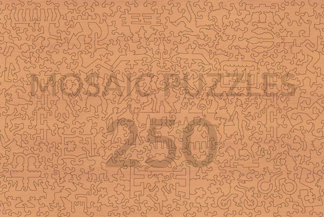 Mosaic Puzzles Stag at Sharkeys puzzle lemn 500 piese box