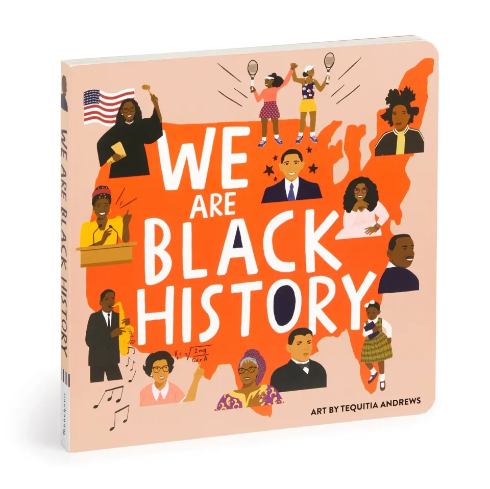 Mudpuppy We Are Black History carte cartonata 22 pagini