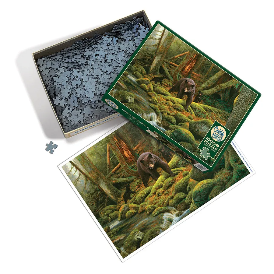 Cobble Hill Mother Nature puzzle 1000 piese ursi